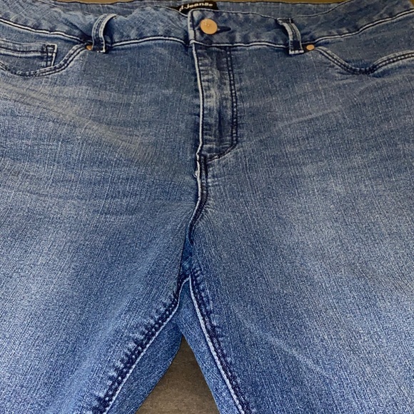d. jeans Women's Size 16 Classic Blue Denim Jeggings - Picture 12 of 12